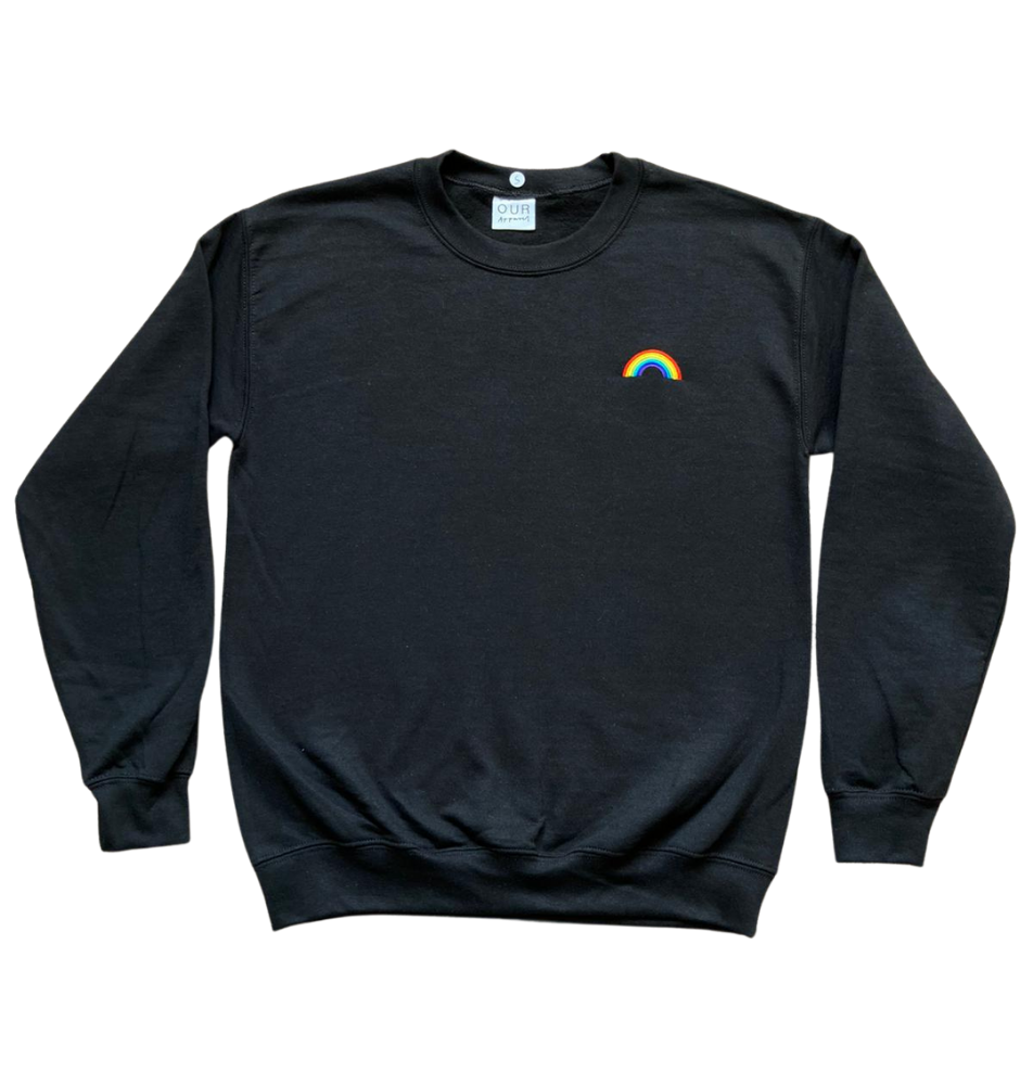 Black Rainbow Sweatshirt