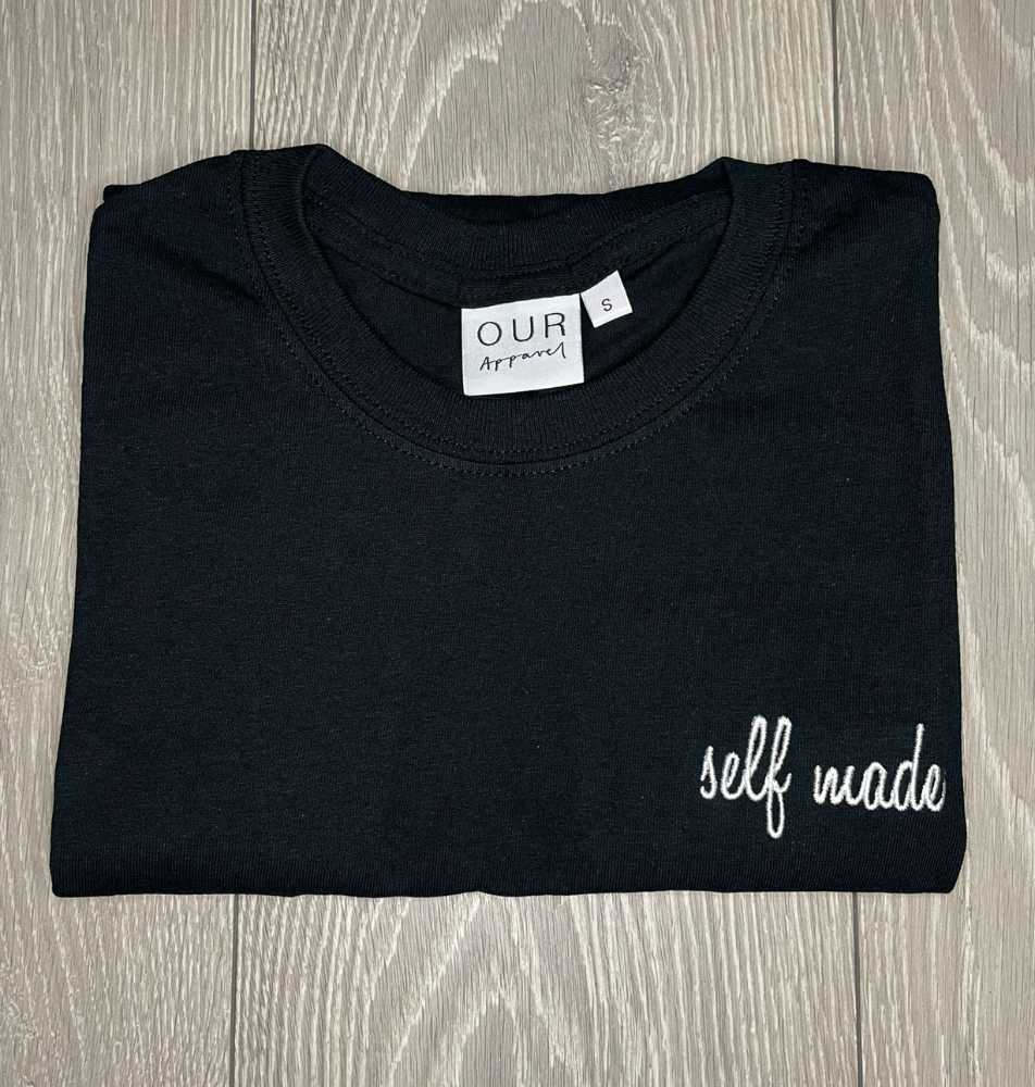 Black Self Made T-shirt