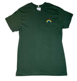 Load image into Gallery viewer, green rainbow tshirt LGBTQ Clothing pride
