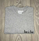 Load image into Gallery viewer, Grey Love is Love T-shirt
