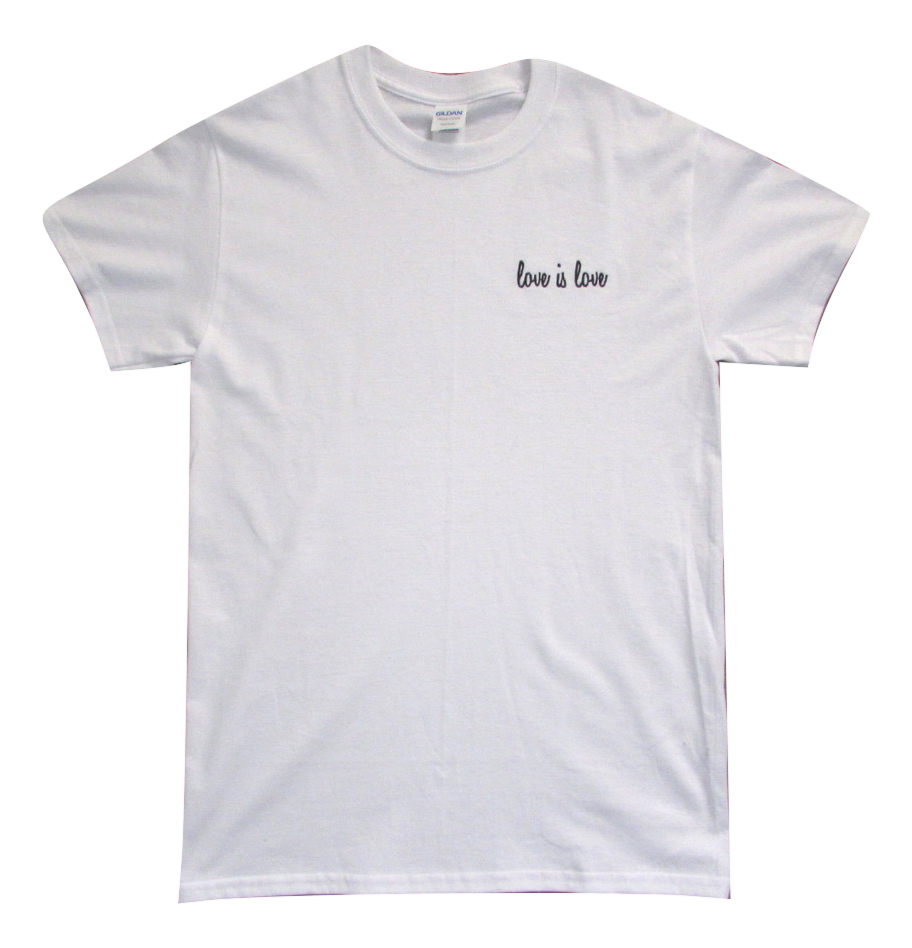 White Love is Love T-shirt