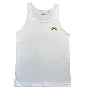 White Rainbow Vest