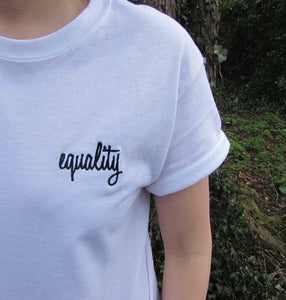 White Equality T-shirt