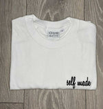 Load image into Gallery viewer, White Self Made T-shirt
